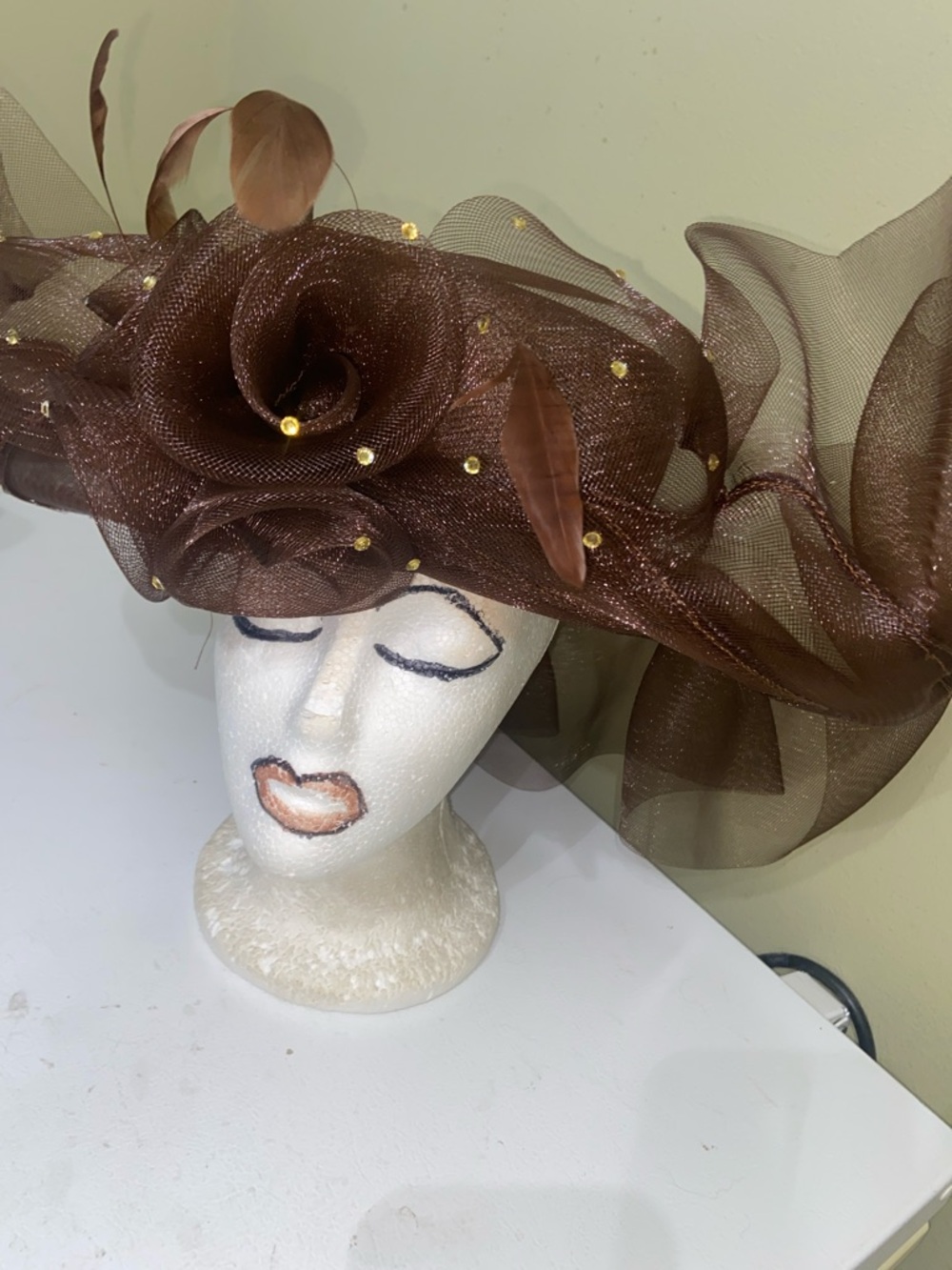 NWT Dress / Derby / Church Hat by Something Special